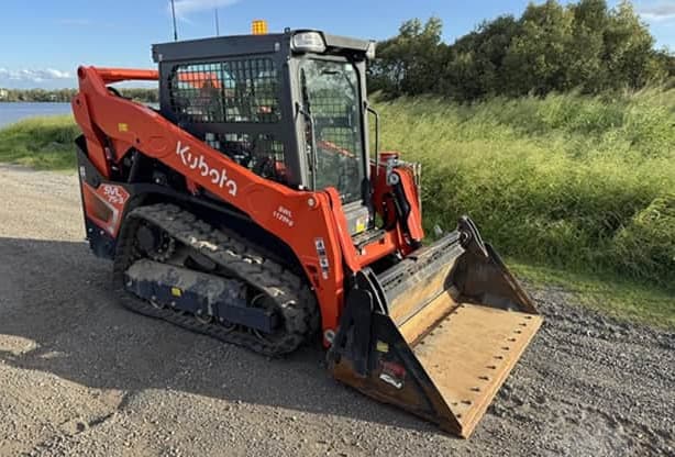 Red Skid Steer